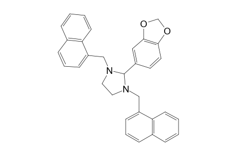 1,3-[(1-naphthyl)methyl]-2-[3,4-(methylenedioxy)phenyl]imidazolidine