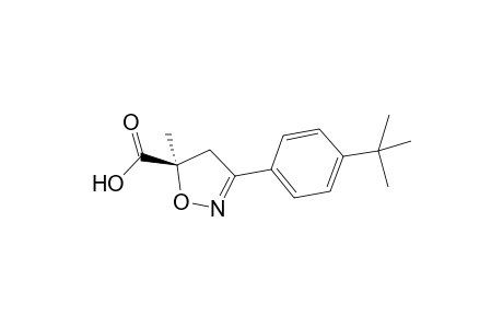 (R)-3-(4-tert-Butylphenyl)-5-methyl-2-isoxazole-5-carboxylic acid