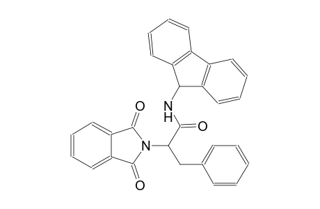 2-(1,3-dioxo-1,3-dihydro-2H-isoindol-2-yl)-N-(9H-fluoren-9-yl)-3-phenylpropanamide