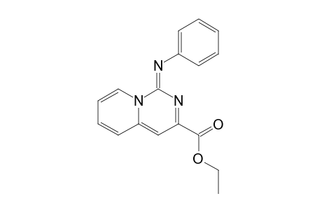 1-(Phenyl)imino-3-ethoxycarbonyl-1H-pyrido[1,2-c]pyrimidine