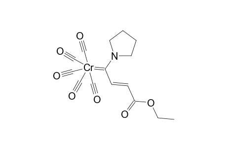 [2-(Ethoxycarbonyl)ethenyl]pyrrolidinecarbenepentacarbonylchromiumcomplex