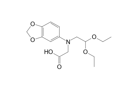 N-(2,2-Diethoxyethyl)-3,4-methylenedioxyphenylglycine