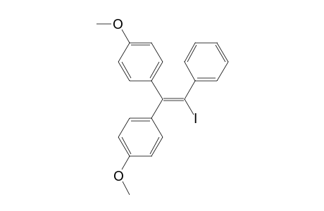1,1-Bis[(4'-methoxy)phenyl]-2-iodo-2-phenylpropene