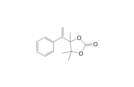 4,4,5-Trimethyl-5-(1-phenylethenyl)-1,3-dioxolan-2-one
