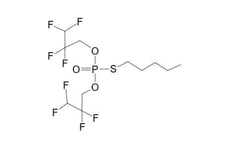 1-[bis(2,2,3,3-tetrafluoropropoxy)phosphorylsulfanyl]pentane
