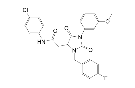 4-imidazolidineacetamide, N-(4-chlorophenyl)-3-[(4-fluorophenyl)methyl]-1-(3-methoxyphenyl)-2,5-dioxo-
