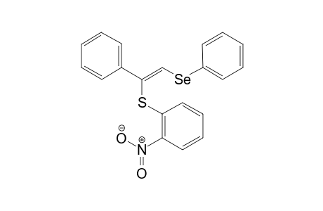 (Z)-2-(phenylseleno)-1-(2-nitrophenylthio)styrene