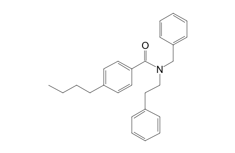 Benzamide, 4-butyl-N-benzyl-N-phenethyl-