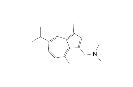 (5-isopropyl-3,8-dimethyl-azulen-1-yl)methyl-dimethyl-amine
