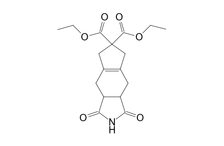 4',4'-bis(Ethoxycarbonyl)-5,6-cyclopenteno-1,3-dioxo-3a,4,7,7a-tetrahydro-isoindoline
