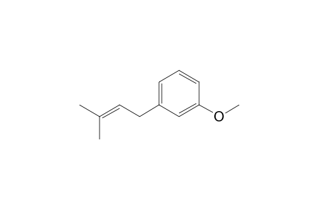 1-Methoxy-3-(3-methylbut-2-enyl)benzene