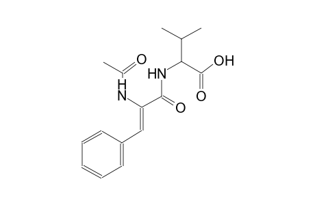valine, N-[(2Z)-2-(acetylamino)-1-oxo-3-phenyl-2-propenyl]-