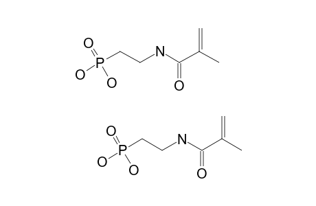 2-(METHACRYLAMIDOETHYL)-PHOSPHONIC-ACID