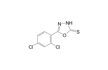 2-(2,4-dichlorophenyl)-delta2-1,3,4-oxadiazoline-5-thione