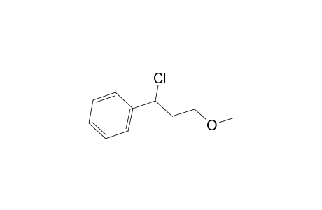 Benzene, (1-chloro-3-methoxypropyl)-