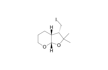 (3S,3aR,7aS)-3-(Iodomethyl)-2,2-dimethylhexahydro-4H-furo[2,3-b]pyran