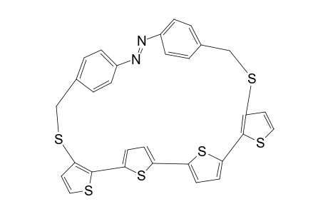 3,3'''-[TRANS-1,1'-AZOBIS-(4-BENZYLSULFANDIYL)]-2,2':5',2'':5'',2'''-QUATERTHIOPHENE