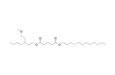 Glutaric acid, dodecyl 3-(2-methoxyethyl) heptyl ester