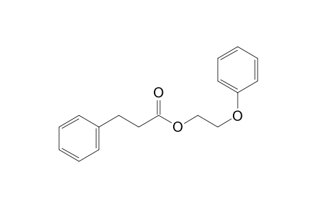 3-Phenylpropionic acid, 2-(phenoxy)ethyl ester