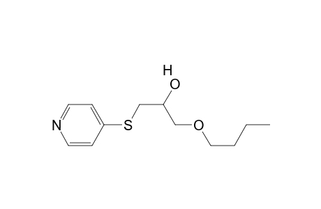 1-butoxy-3-pyridin-4-ylsulfanylpropan-2-ol