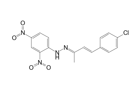3-Buten-2-one, 4-(4-chlorophenyl)-, (2,4-dinitrophenyl)hydrazone