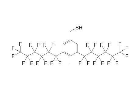 4-Methyl-3,5-bis(perfluorohexyl)benzyl Thiol