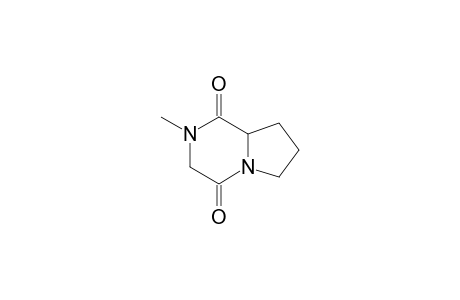 2-methyl-6,7,8,8a-tetrahydro-3H-pyrrolo[1,2-a]pyrazine-1,4-dione