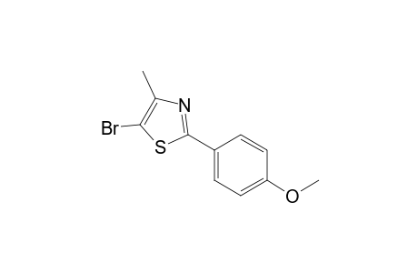 5-Bromanyl-2-(4-methoxyphenyl)-4-methyl-1,3-thiazole