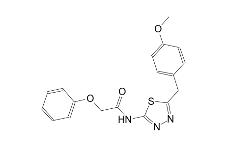 N-[5-(4-methoxybenzyl)-1,3,4-thiadiazol-2-yl]-2-phenoxyacetamide
