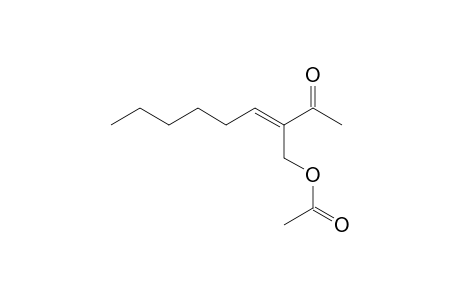 (E)-3-Acetoxymethyl-3-nonen-2-one