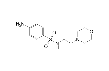 Benzenesulfonamide, 4-amino-N-[2-(4-morpholinyl)ethyl]-
