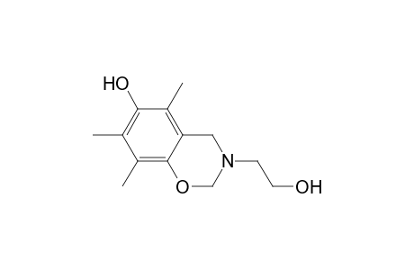 6-Hydroxy-5,7,8-trimethyl-4h-1,3-benzoxazine-3-ethanol