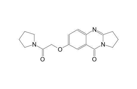 pyrrolo[2,1-b]quinazolin-9(1H)-one, 2,3-dihydro-7-[2-oxo-2-(1-pyrrolidinyl)ethoxy]-