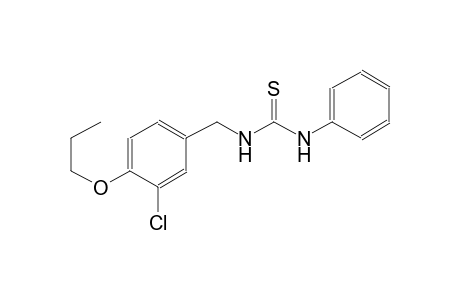 N-(3-chloro-4-propoxybenzyl)-N'-phenylthiourea