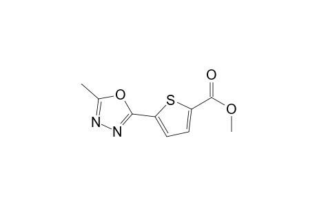 5-(5-Methyl-1,3,4-oxadiazol-2-yl)-2-thiophenecarboxylic acid methyl ester