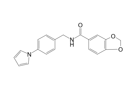 Benzo[1,3]dioxole-5-carboxylic acid, (4-pyrrol-1-yl-benzyl)amide