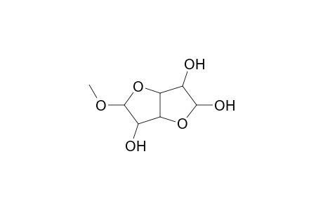 alpha-D-6,3-FURANOSE, METHYL-beta-D-GLUCO-HexoDIALDO-1,4-FURANOSIDE