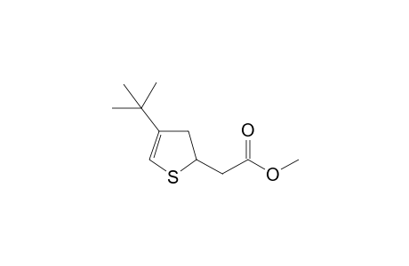 methyl 2-(4-tert-butyl-2,3-dihydrothiophen-2-yl)acetate