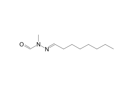 Hydrazinecarboxaldehyde, methyloctylidene-