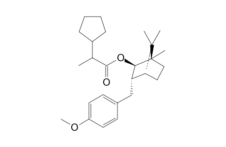 (1R,2R,3S,4R)-3-[(4-Methoxyphenyl)methyl]-1,7,7-trimethylbicyclo[2.2.1]hept-2-yl (R/S)-2-cyclopentylpropanoate