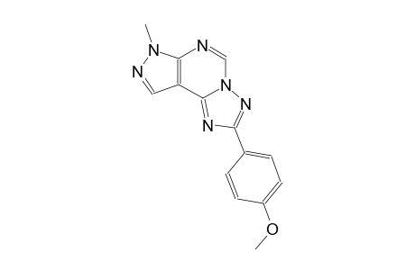 methyl 4-(7-methyl-7H-pyrazolo[4,3-e][1,2,4]triazolo[1,5-c]pyrimidin-2-yl)phenyl ether