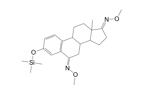 Estra-1,3,5(10)-triene-6,17-dione, 3-[(trimethylsilyl)oxy]-, bis(O-methyloxime)