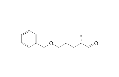 (2S)-5-Benzyloxy-2-methyl-1-pentanal