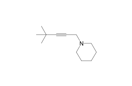 1-(4,4-Dimethyl-pent-2-ynyl)-piperidine