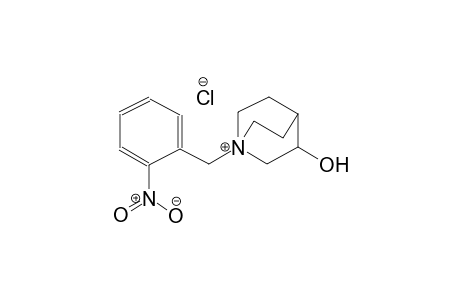 1-azoniabicyclo[2.2.2]octane, 3-hydroxy-1-[(2-nitrophenyl)methyl]-,chloride