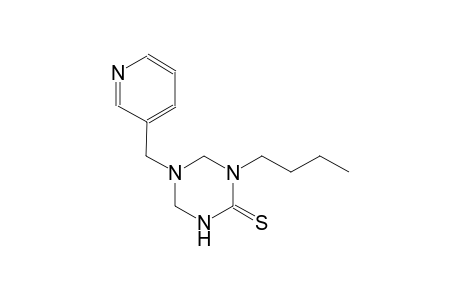 1-butyl-5-(3-pyridinylmethyl)tetrahydro-1,3,5-triazine-2(1H)-thione