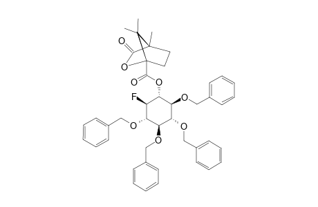 D-3,4,5,6-TETRA-O-BENZYL-2-(1S,4R)-CAMPHANYL-1-DEOXY-1-FLUORO-SCYLLO-INOSITOL