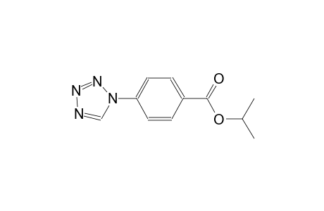 isopropyl 4-(1H-tetraazol-1-yl)benzoate