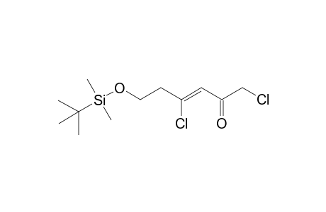 (Z)-6-(tert-Butyldimethylsiloxy)-1,4-dichloro-3-hexen-2-one