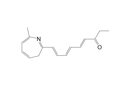4,6,8-Nonatrien-3-one, 9-(7-methyl-3H-azepin-2-yl)-, (E,E,E)-